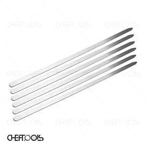 سیخ پهن صنعتی(کوبیده) استیل 65×2 نگیر(50عددی)