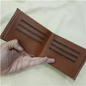 کیف پول مردانه چرم صنعتی طرح پولو رنگ مشکی و قهوه و عسلی جیبی