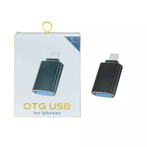 تبدیل OTG Lightning To Usb3.0 مدل LH02006 مشکی کد 759621