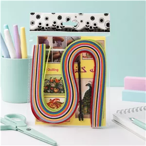 خرید کیت ملیله کاغذی رنگیست کامل Paper Quilling با ابزار پیچ و قیمت مناسب