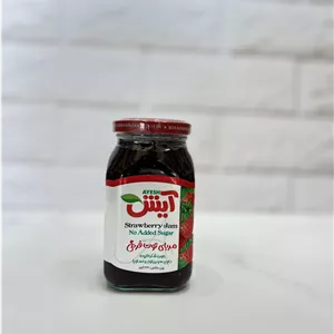 مربای توت فرنگی آیش