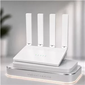 مودم رومیزی Naztech 4G LTE مدل NZT77-UX400 - سفید (4 پورت)