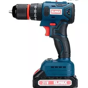 دریل شارژی چکشی المکس لیتیوم 21 ولت مدل C.D 1710