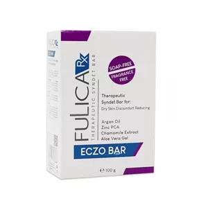فولیکا پن ECZO BAR پوست خیلی خشک و حساس 100 گرمی شوینده ای غیر صابونی، ملایم و با pH تنظیم شده.