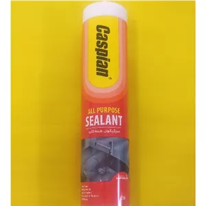 چسب آکواریوم سیلیکون شفاف کاسپین 330 گرم( انقضا 20 09 2026)