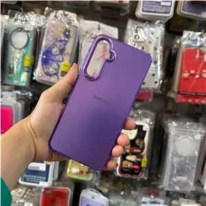 گارد A35 سامسونگ مدل سوکول ساده رنگ بنفش