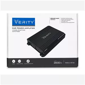 آمپلی فایر چهار کانال وریتی Verity مدل V-A6704 فن دار 