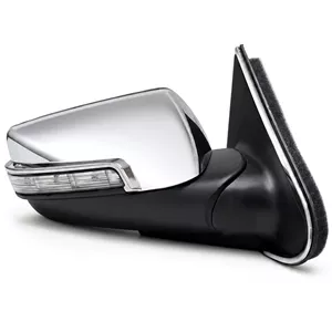 آینه بغل پژو پارس راهنمادار برقی راست استیل کروم