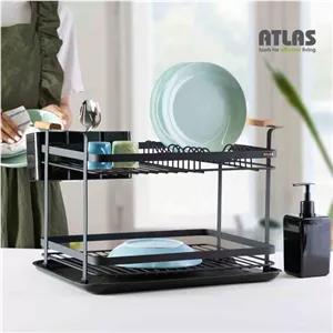 آبچکان و جا ظرفی فلزی اطلس ATLAS مدل روناک کد 466
