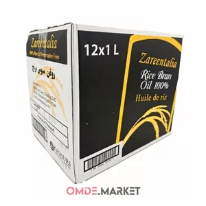 روغن سبوس برنج زرین تالیا عمده 12 عدد 1 لیتری