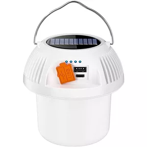 چراغ کمپینگ خورشیدی قابل شارژ USB دو عددی