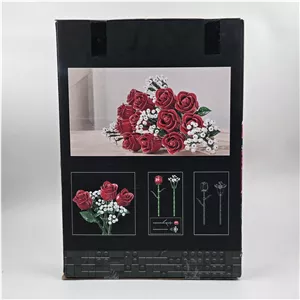 لگو گل رز قرمز رزز 968 قطعه 