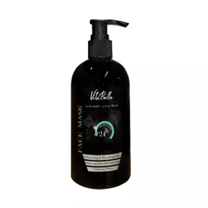 ماسک صورت ویتابلا مدل کربن فعال حجم 300 میلیلیتر لایهبردار، کاهشدهنده چربی و براقیت پوست، کوچککننده منافذ، ضد جوش سرس...