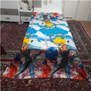 روکش لحاف مدل niki11 کفشدوزکی یک نفره سایز 220160 سانتی متر 