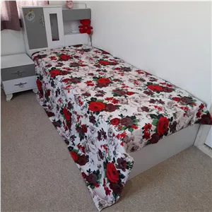 روکش لحاف طرح گلدار niki210 دو نفره سایز 210220 سانتی متر 