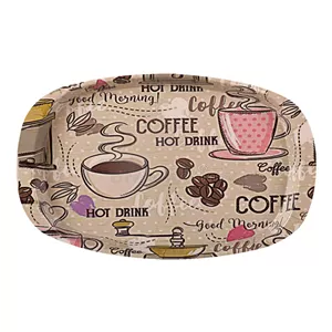 سینی دسته دار مهروز مدل 6650 hot drink سایز 1422 سانتیمتر ارسال پس کرایه 