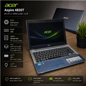 لپ تاپ Acer Aspire series 4820
