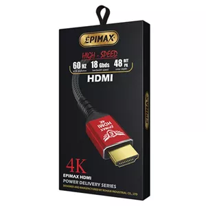 کابل HDMI اپیمکس مدل EC96 طول 1.5 متر برای انتقال صدا و تصویر