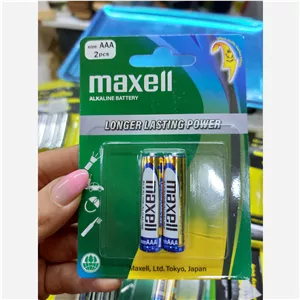 باتری مکسل Maxell باتری قلمی و نیم قلم آلکالین ALKALINE وارداتی باطری قلمی و نیم 
