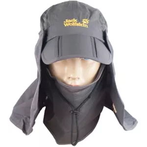 کلاه کوهنوردی سه تکه جک ولفسکین (Jack Wolfskin) با محافظ صورت و گردن