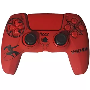 روکش دسته PS5 طرح Spider Man زمینه قرمز مشکی کد 2