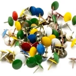 بسته پونز رنگی رنگارنگ 50 عددی دی ال 