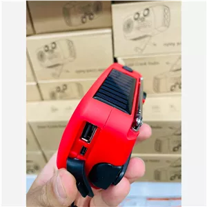 اسپیکر و رادیو solar crank radio 