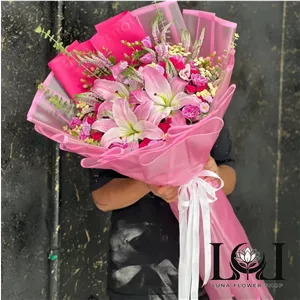 دسته گل لیلیوم DL120