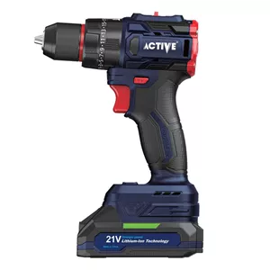 دریل پیچ گوشتی چکشی شارژی براشلس 21 ولت اکتیو مدل AC-3221BL