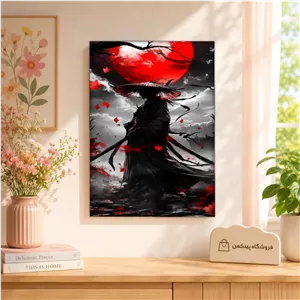 تابلو شاسی پینکمن طرح انیمه سامورایی - Anime Samurai Phone کد Jm 47