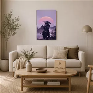 تابلو شاسی پینکمن طرح انیمه سامورایی - Anime Samurai Phone کد Jm 4