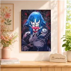 تابلو شاسی پینکمن طرح انیمه سامورایی - Anime Samurai Phone کد Jm 24