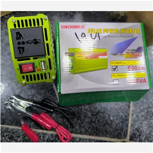 مبدل برق 12ولت به 220 کیفیت عالی 500وات دارای پورت usb فن خنک کننده 