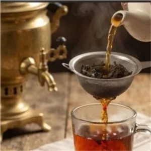 صافی چای دسته بامبو