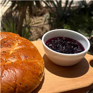 مربای تمشک جنگلی خانگی ارگانیک شمال بدون نگهدارنده