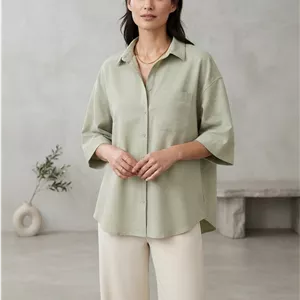 شومیز زنانه اسپانیایی برند منگو mango (کد h114)