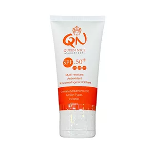 ضد آفتاب بیرنگ کوئین نایس SPF 50+محافظت کامل از انواع پوست