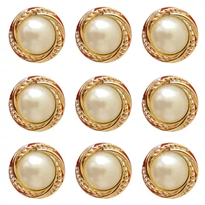 دکمه مدل مروارید کد M5002 بسته 9 عددی