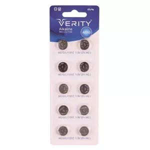 باتری ساعت وریتی مدل AG10L1131 بسته 10 عددی