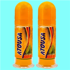 ژل مرطوب حالت دهنده مو با قدرت نگهداری 3 آتوسا مدل ویتامینه حجم 100 میلی لیتر مجموعه دو عددی