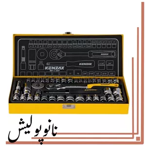 جعبه بکس 40 پارچه 1 4 و 3 8 اینچ کنزاکس مدل 9440