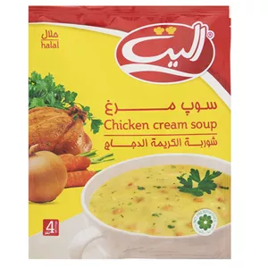 سوپ نیمه آماده مرغ الیت مقدار 61 گرم