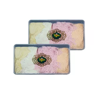 پشمک چهار طعم سنتی علی بابا بلداجی - 500 گرم مجموعه 2 عددی