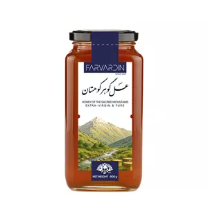 عسل طبیعی چهل گیاه کوهستان فروردین - 900 گرم