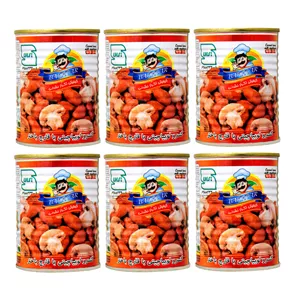 کنسرو لوبیاچیتی با قارچ باختر - 370 گرم بسته 6 عددی