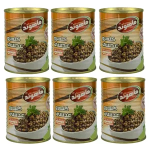 کنسرو عدسی ماهوند - 350 گرم مجموعه 6 عددی
