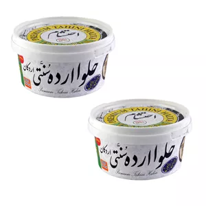 حلوا ارده احتشام - 400 گرم بسته 2 عددی