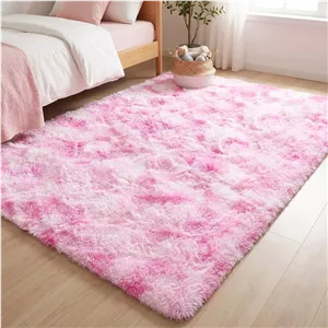 فرش ماشینی 400 شانه تیگران مفشوو زمینه صورتی حاشیه صورتی کمرنگ مدل UNICPINK