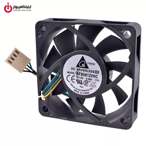 فن کیس بلبرینگی 6×6 دلتا مدل Delta AFB0612VHC 12V