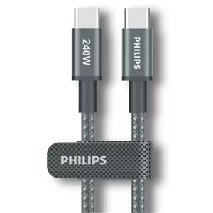 کابل تایپ سی 240 وات 5 آمپر فیلیپس Philips مدل DLC7030C طول 1 متر